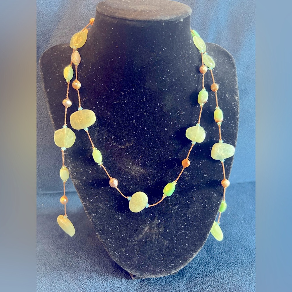 Margo Morrison NYC Delicate Wrap Around Lariat Necklace